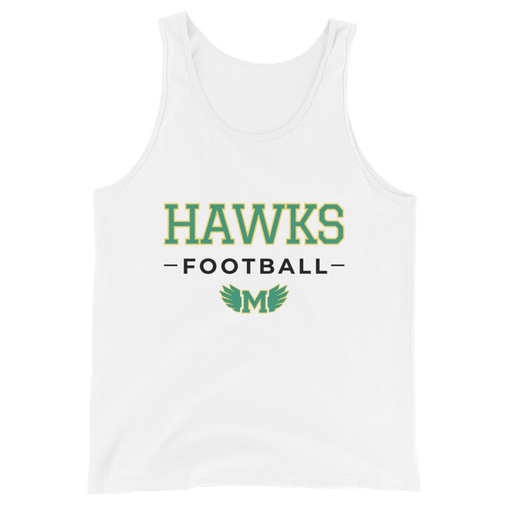Performance | Tank Top | Lake Minneola Hawks Football | Mark Logo