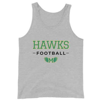 Performance | Tank Top | Lake Minneola Hawks Football | Mark Logo