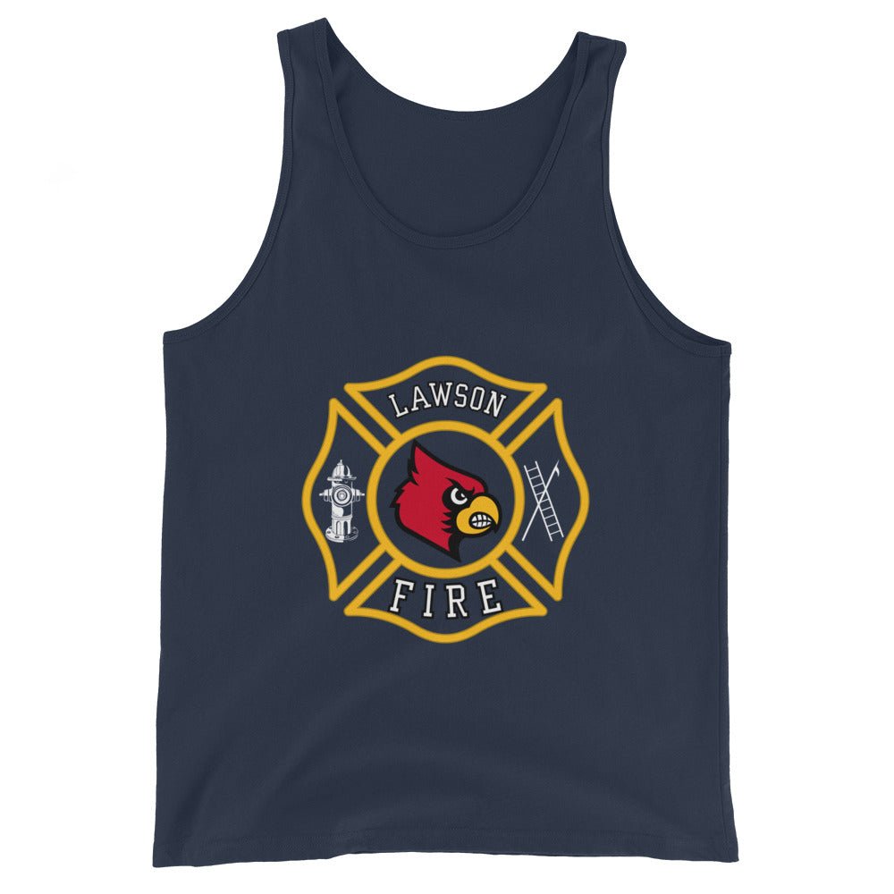 Performance | Tank Top | Lawson Fire Department | Crest Logo