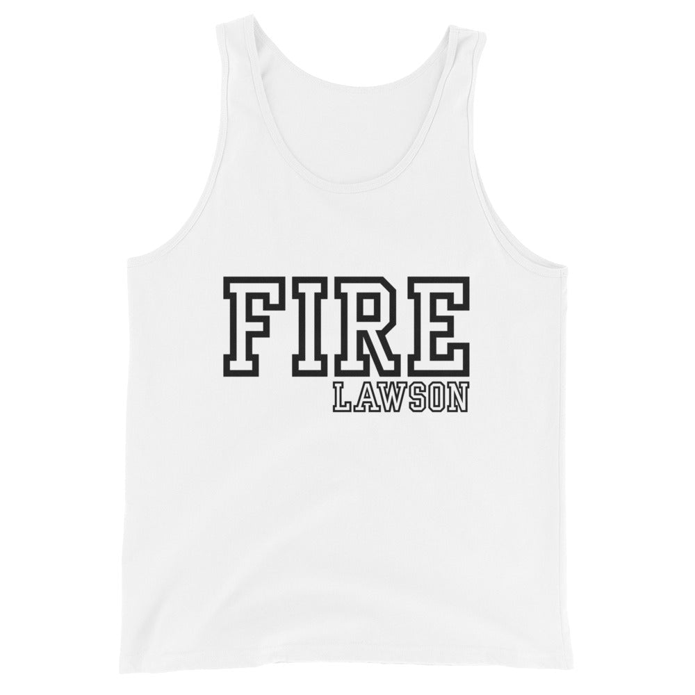 Performance | Tank Top | Lawson Fire Department | Script Logo