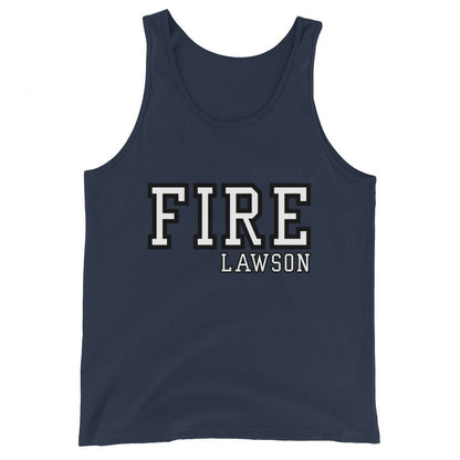 Performance | Tank Top | Lawson Fire Department | Script Logo