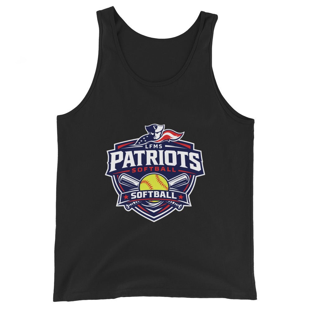 Performance | Tank Top | LFMS Athletics | Patriots Softball Logo