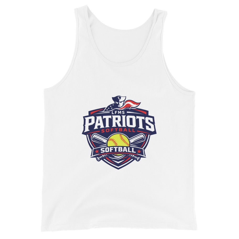 Performance | Tank Top | LFMS Athletics | Patriots Softball Logo