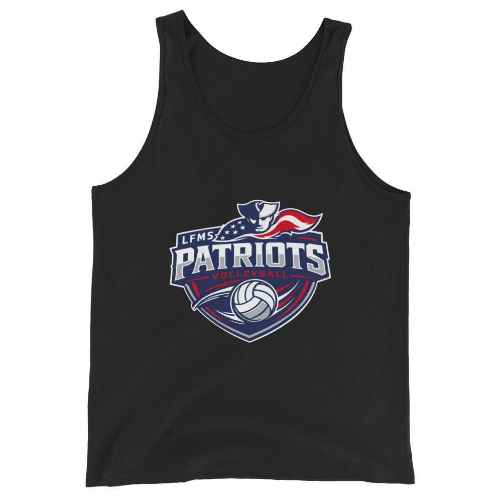 Performance | Tank Top | LFMS Athletics | Patriots Volleyball Logo