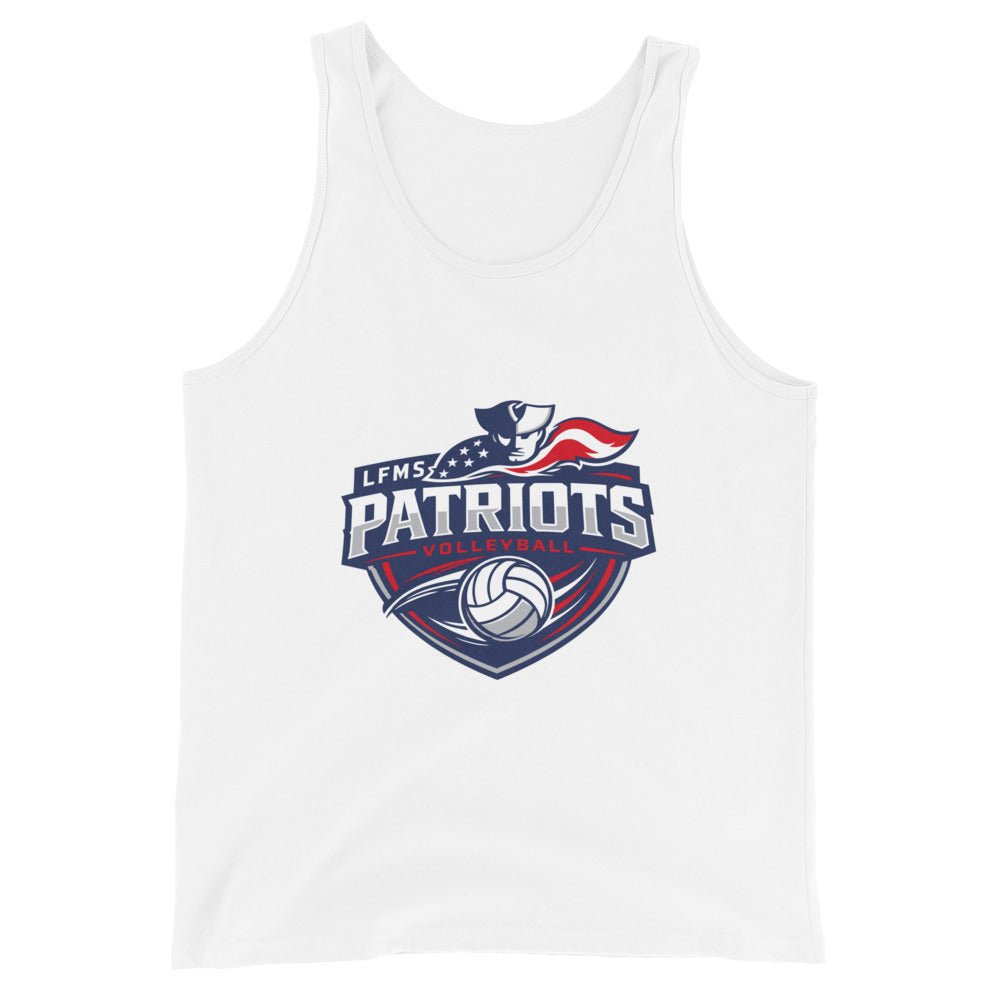 Performance | Tank Top | LFMS Athletics | Patriots Volleyball Logo