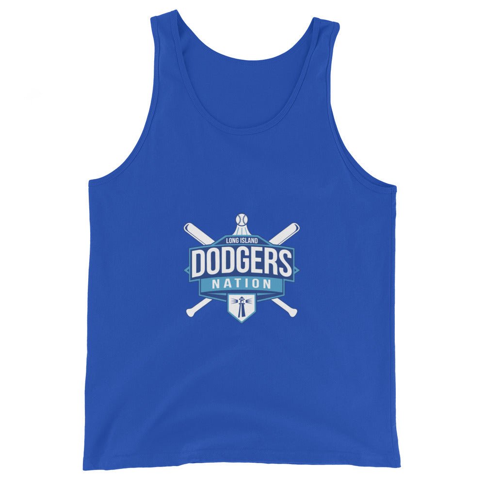 Performance | Tank Top | LI Dodgers Nation | Varsity Crest Logo