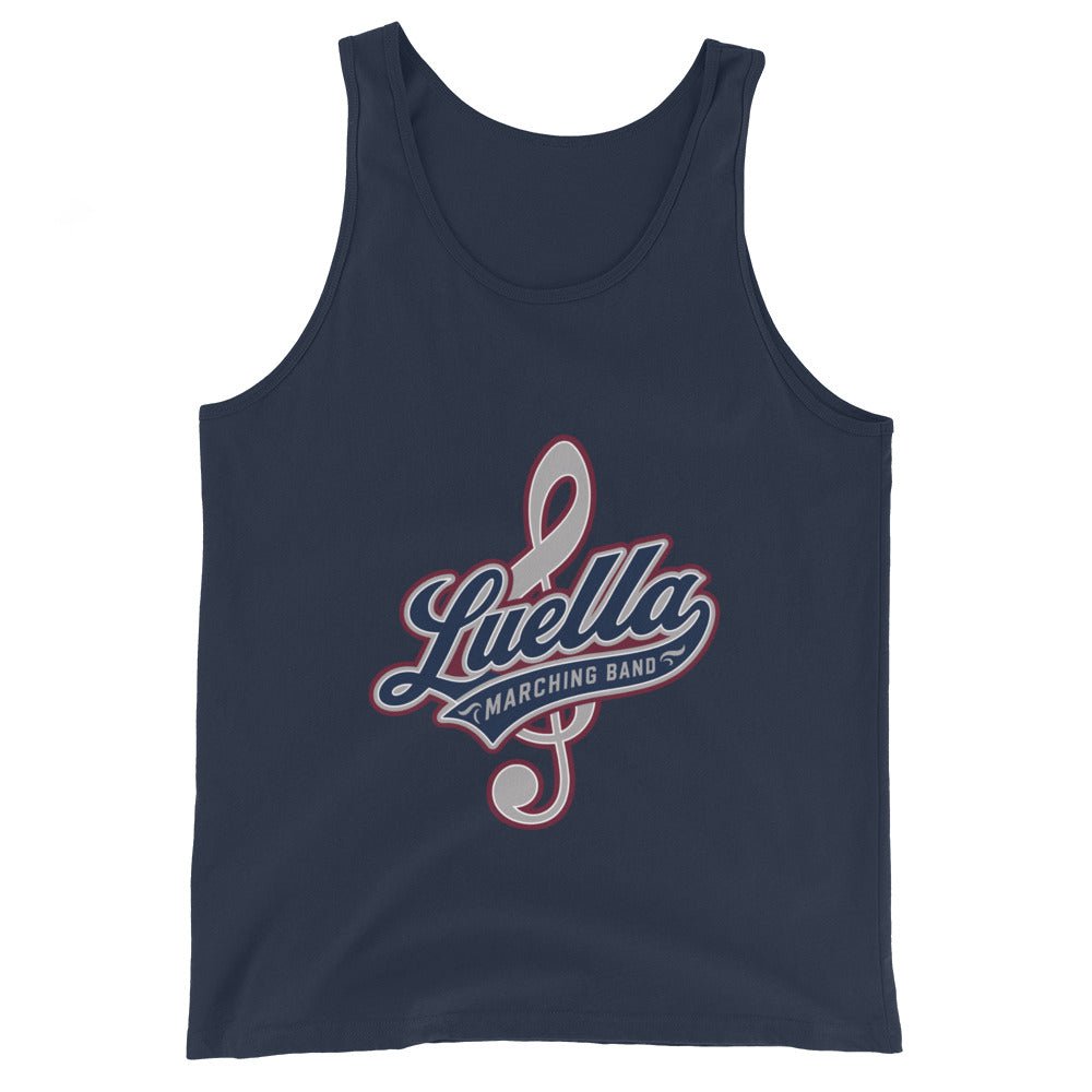 Performance | Tank Top | Luella High School Marching Band | Crest Logo