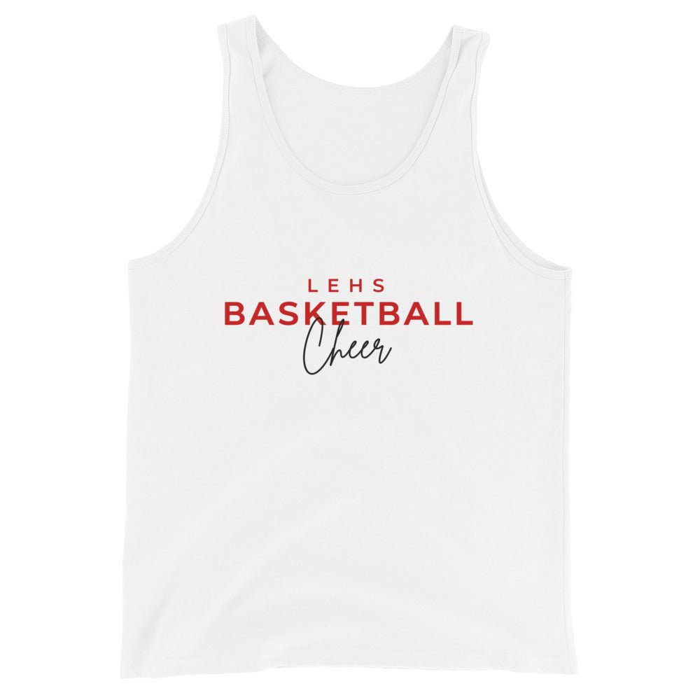 Performance | Tank Top | Lynn English Cheerleading | Bulldogs Basketball Logo