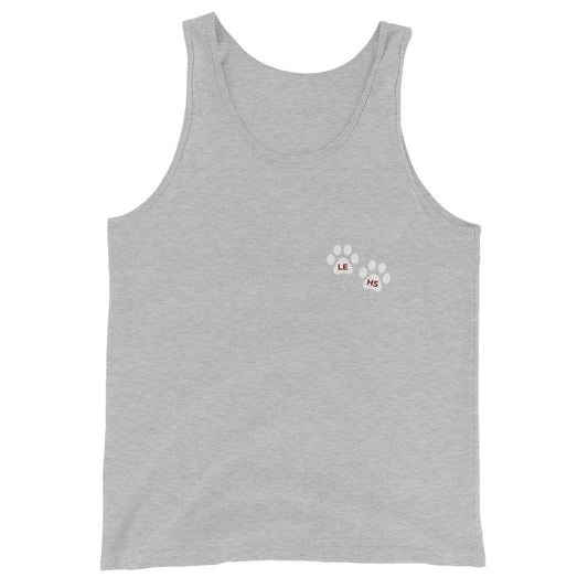 Performance | Tank Top | Lynn English Cheerleading | Paws Logo