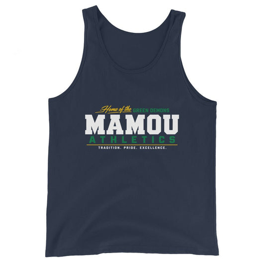 Performance | Tank Top | Mamou High School | Modern Script Logo