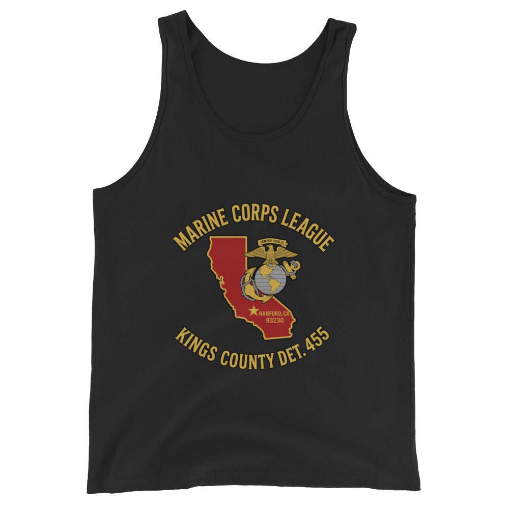 Performance | Tank Top | Marine Corps League kings County Det 455 | Crest Logo