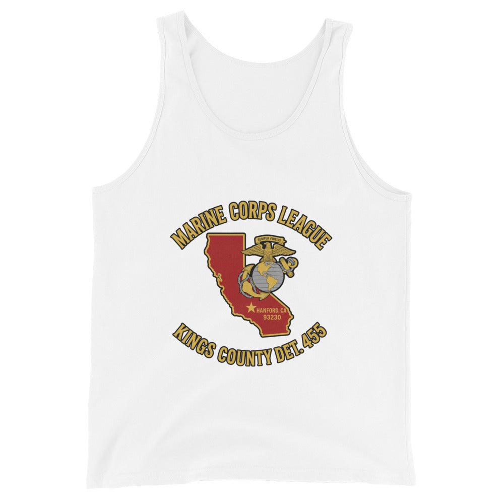 Performance | Tank Top | Marine Corps League kings County Det 455 | Crest Logo