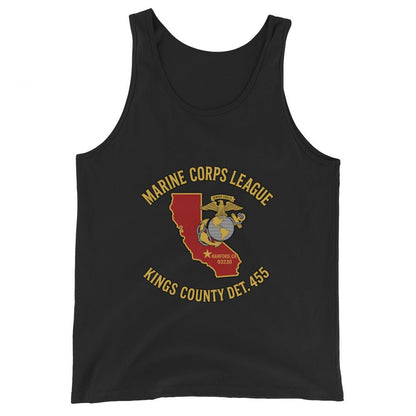 Performance | Tank Top | Marine Corps League kings County Det 455 | Crest Logo