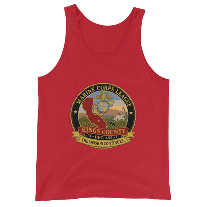 Performance | Tank Top | Marine Corps League kings County Det 455 | Shield Logo