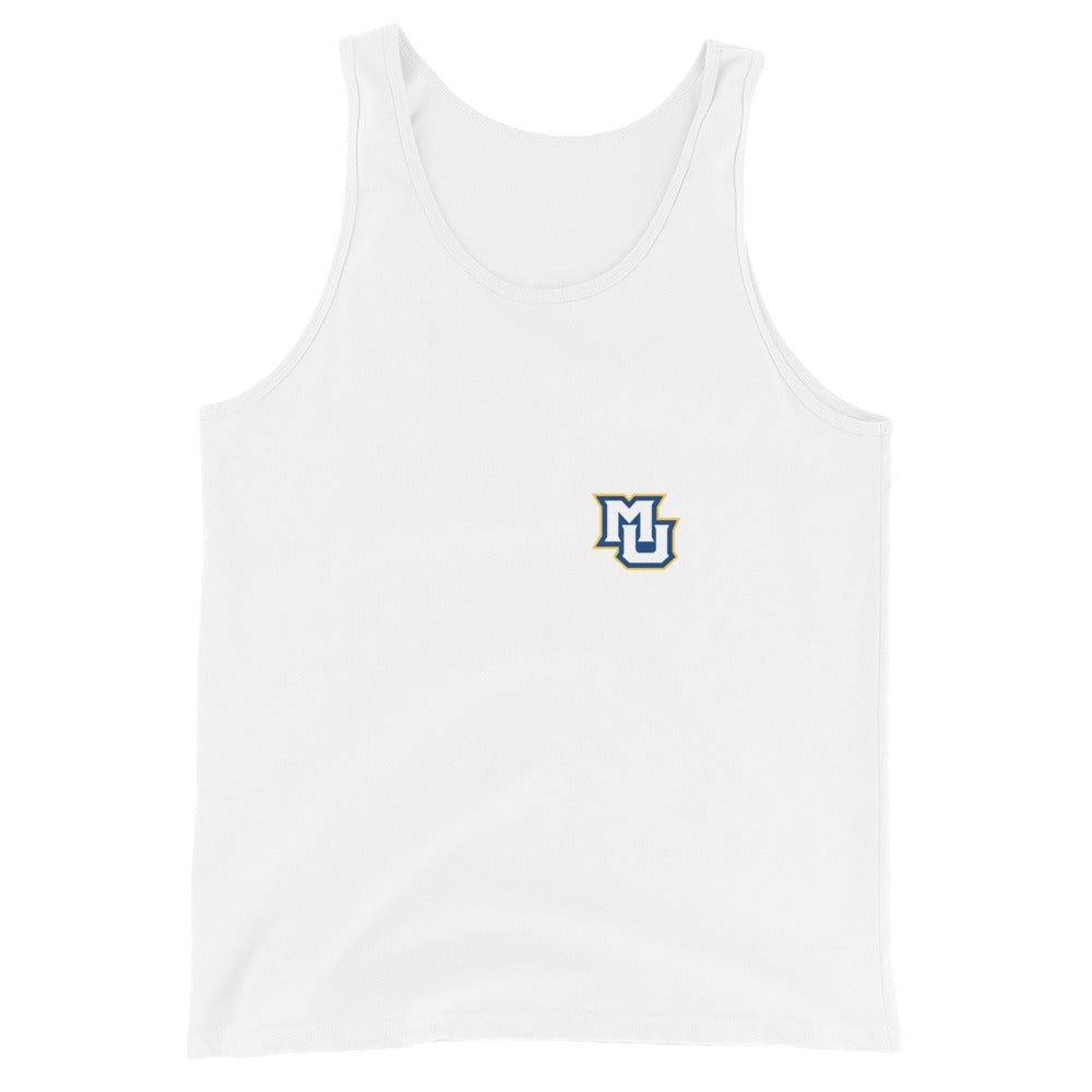 Performance | Tank Top | Marquette University Women's Hockey | MU Mark Backprint Logo