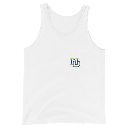 Performance | Tank Top | Marquette University Women's Hockey | MU Mark Backprint Logo