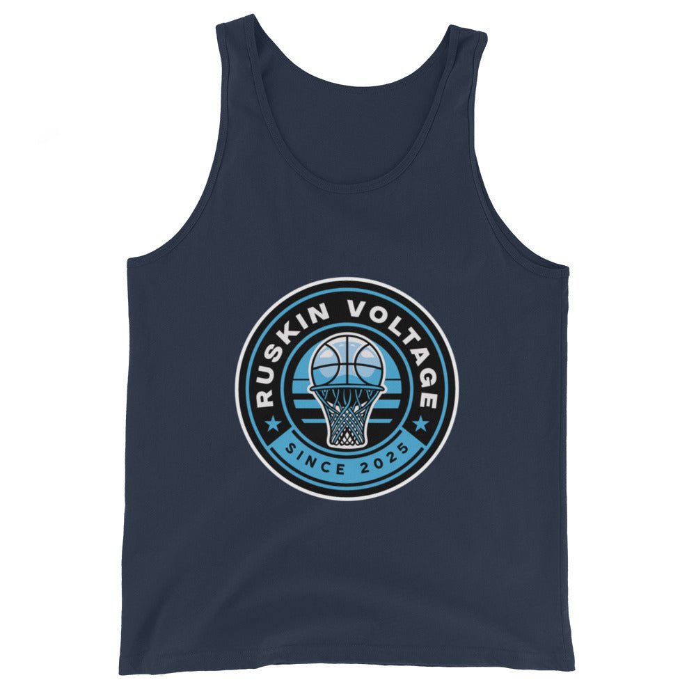 Performance | Tank Top | Maximum Voltage Athletics District | Hoop Crest Logo