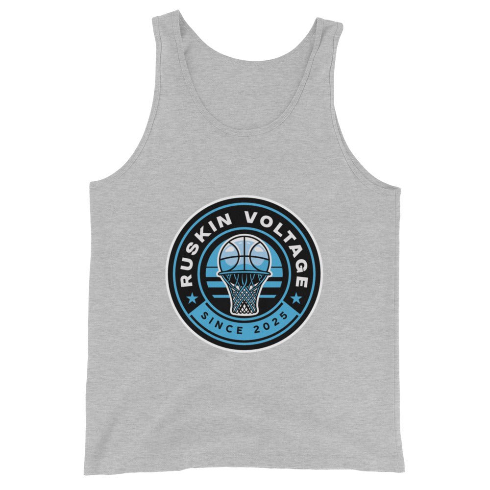 Performance | Tank Top | Maximum Voltage Athletics District | Hoop Crest Logo