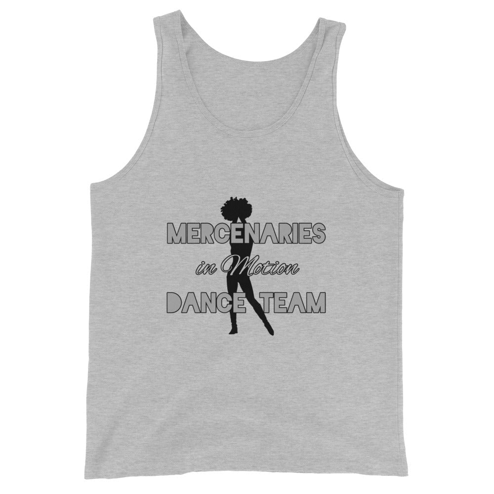 Performance | Tank Top | Mercenaries in Motion Dance Team | Silhouette Logo