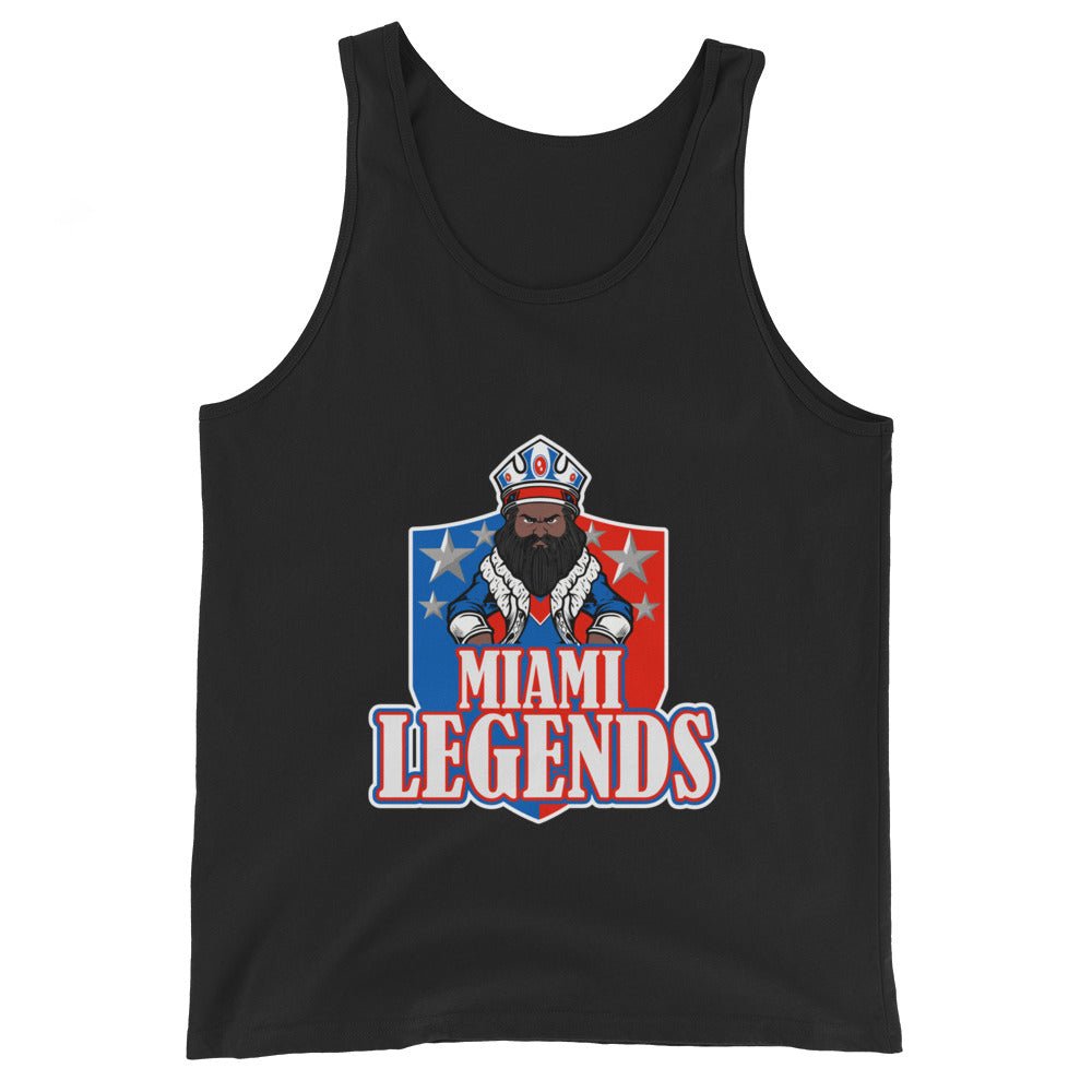 Performance | Tank Top | Miami Legends Football | King Shield Logo