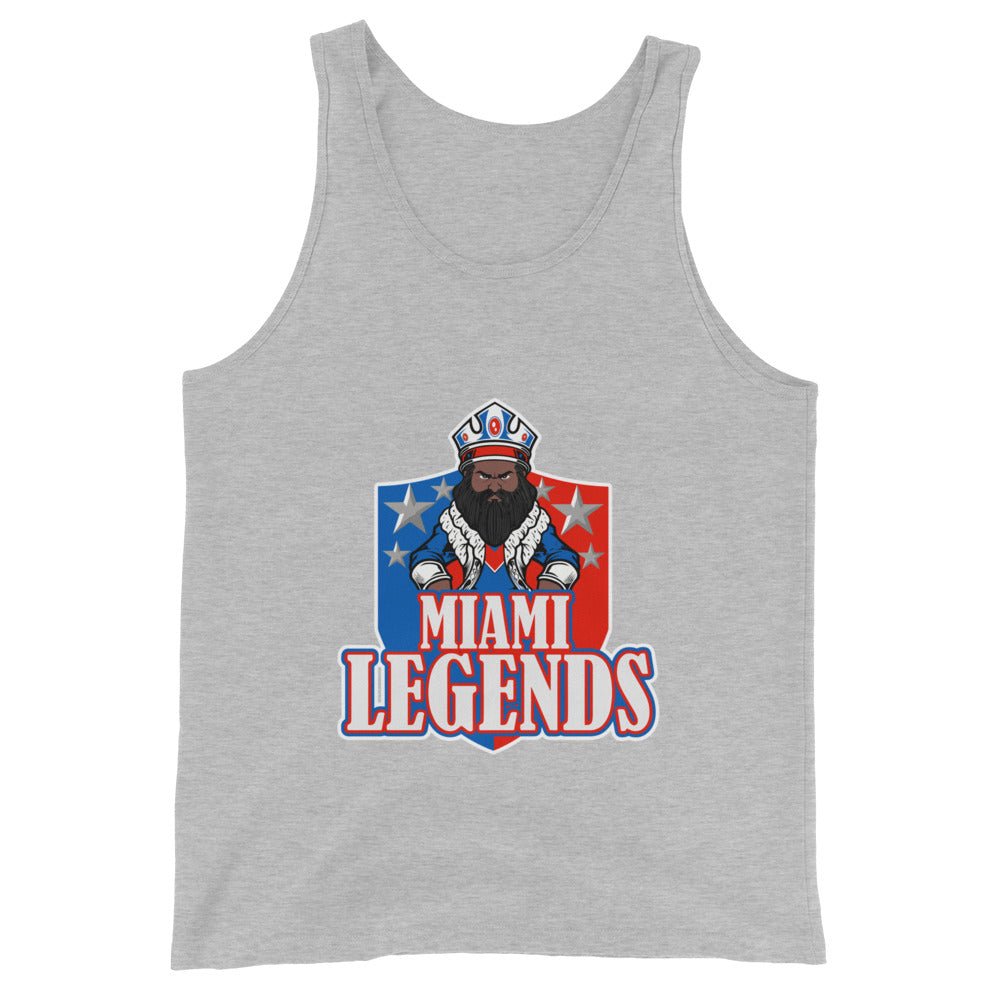 Performance | Tank Top | Miami Legends Football | King Shield Logo