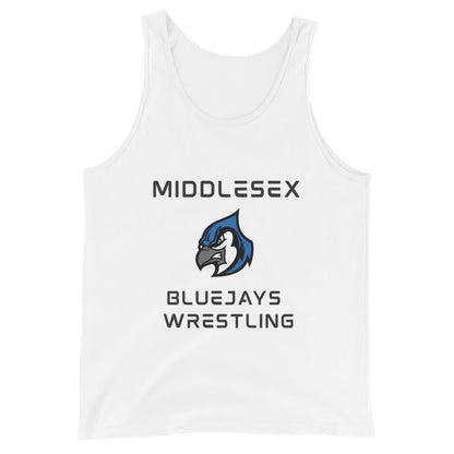 Performance | Tank Top | Middlesex Bluejays Wrestling | Bluejays Logo