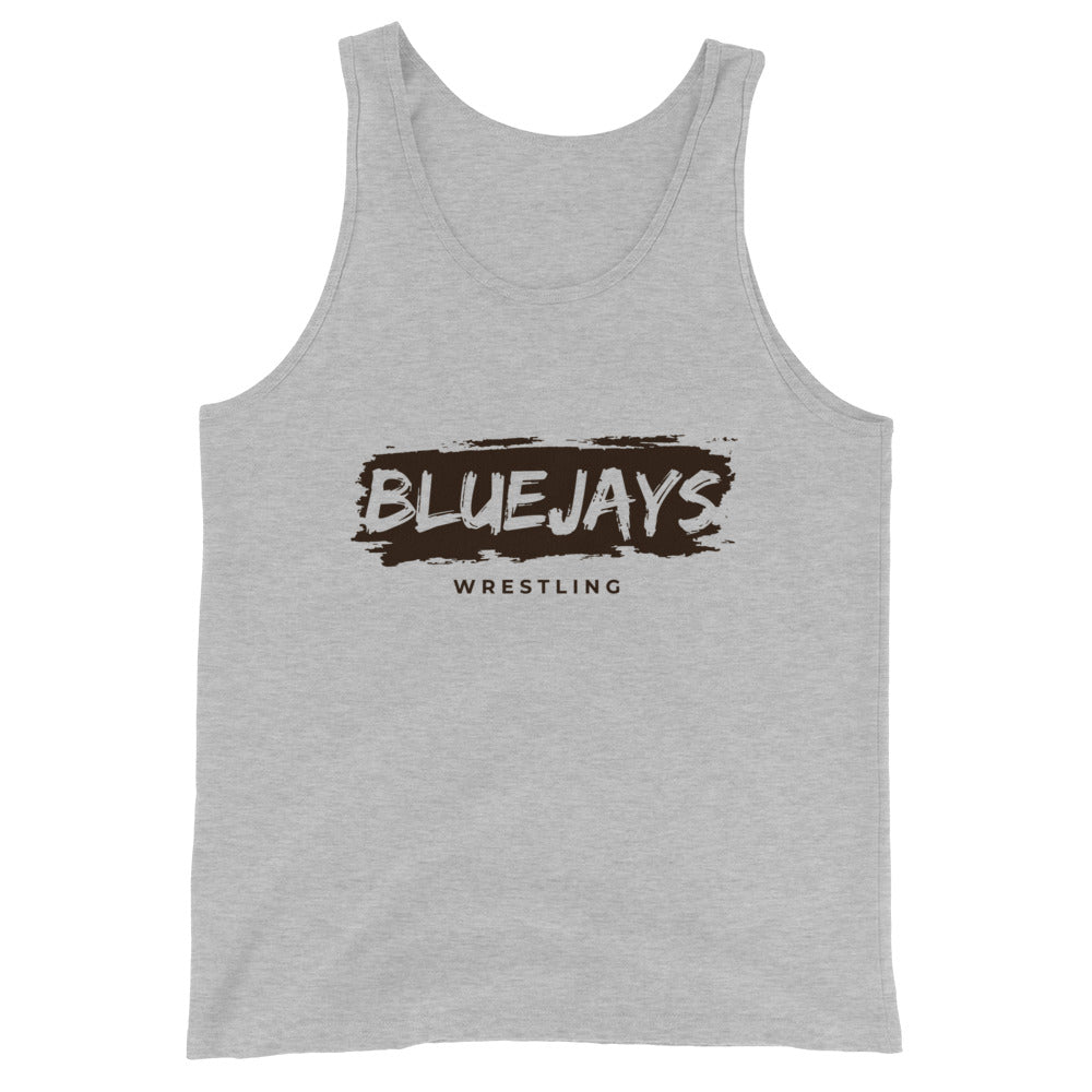 Performance | Tank Top | Middlesex Bluejays Wrestling | Script Logo