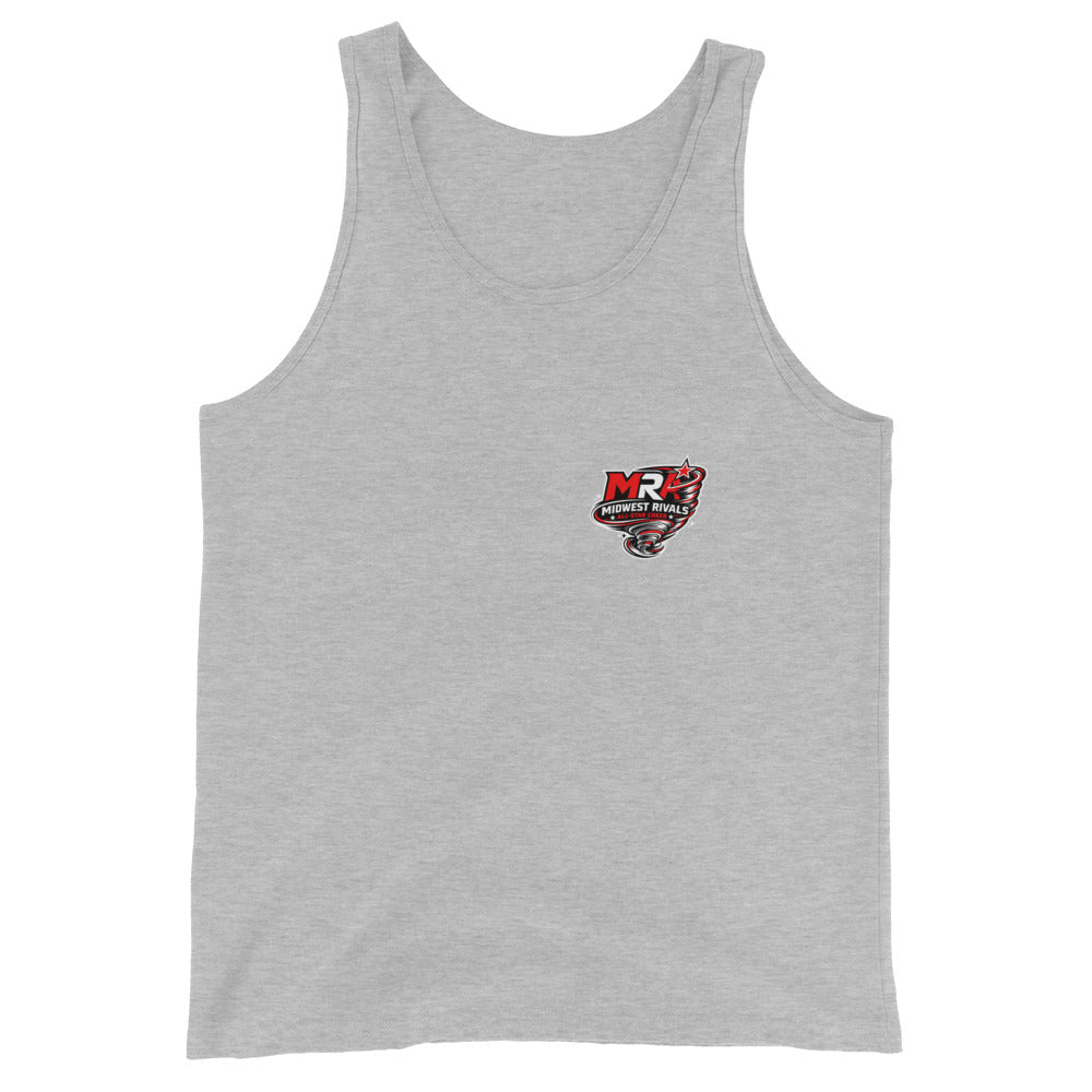 Performance | Tank Top | Midwest Rivals Allstar Cheer | Pocket Logo
