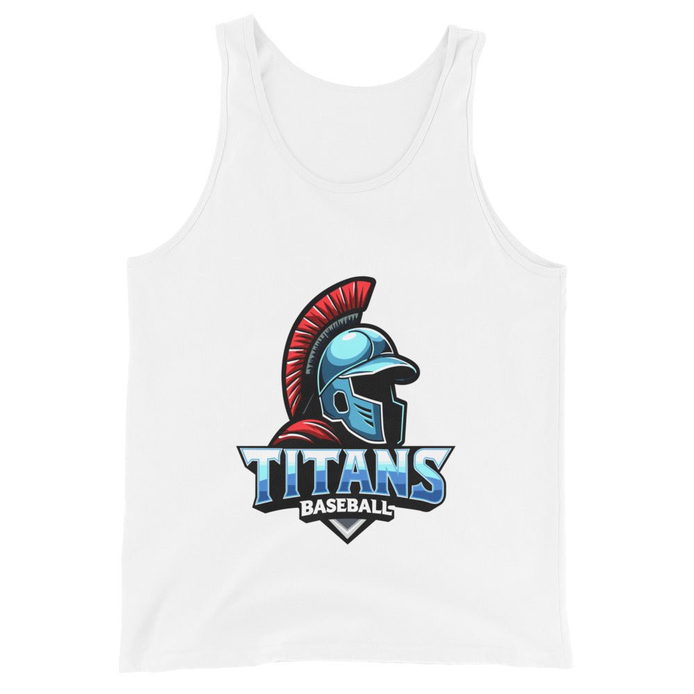 Performance | Tank Top | Mighty Titans Baseball | Crest Logo