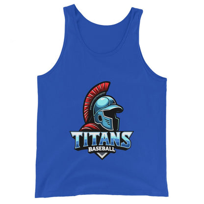 Performance | Tank Top | Mighty Titans Baseball | Crest Logo