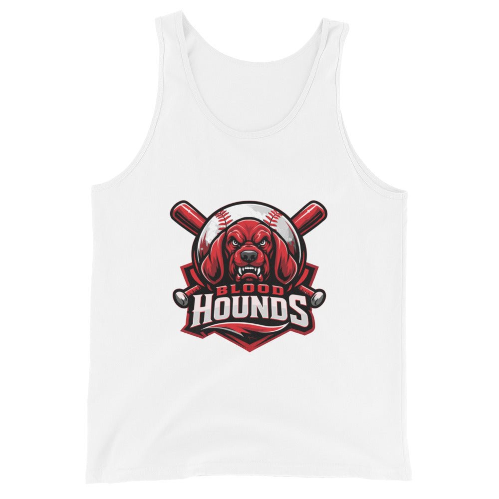 Performance | Tank Top | Mountain House Bloodhounds | Blood Hounds Logo