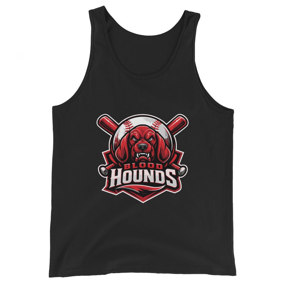 Performance | Tank Top | Mountain House Bloodhounds | Blood Hounds Logo
