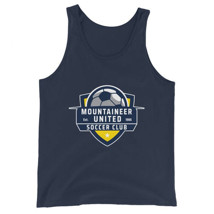 Performance | Tank Top | Mountaineer United Soccer Club | Alpine Crest Logo
