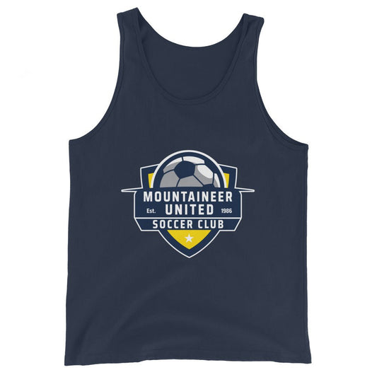 Performance | Tank Top | Mountaineer United Soccer Club | Alpine Crest Logo