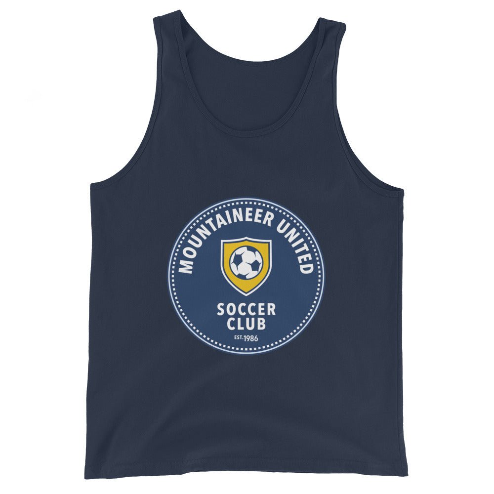 Performance | Tank Top | Mountaineer United Soccer Club | Badge Logo