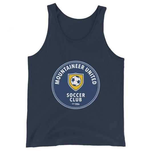 Performance | Tank Top | Mountaineer United Soccer Club | Badge Logo