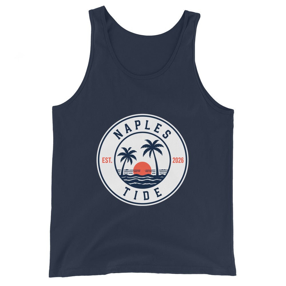 Performance | Tank Top | Naples Tide | Badge Logo