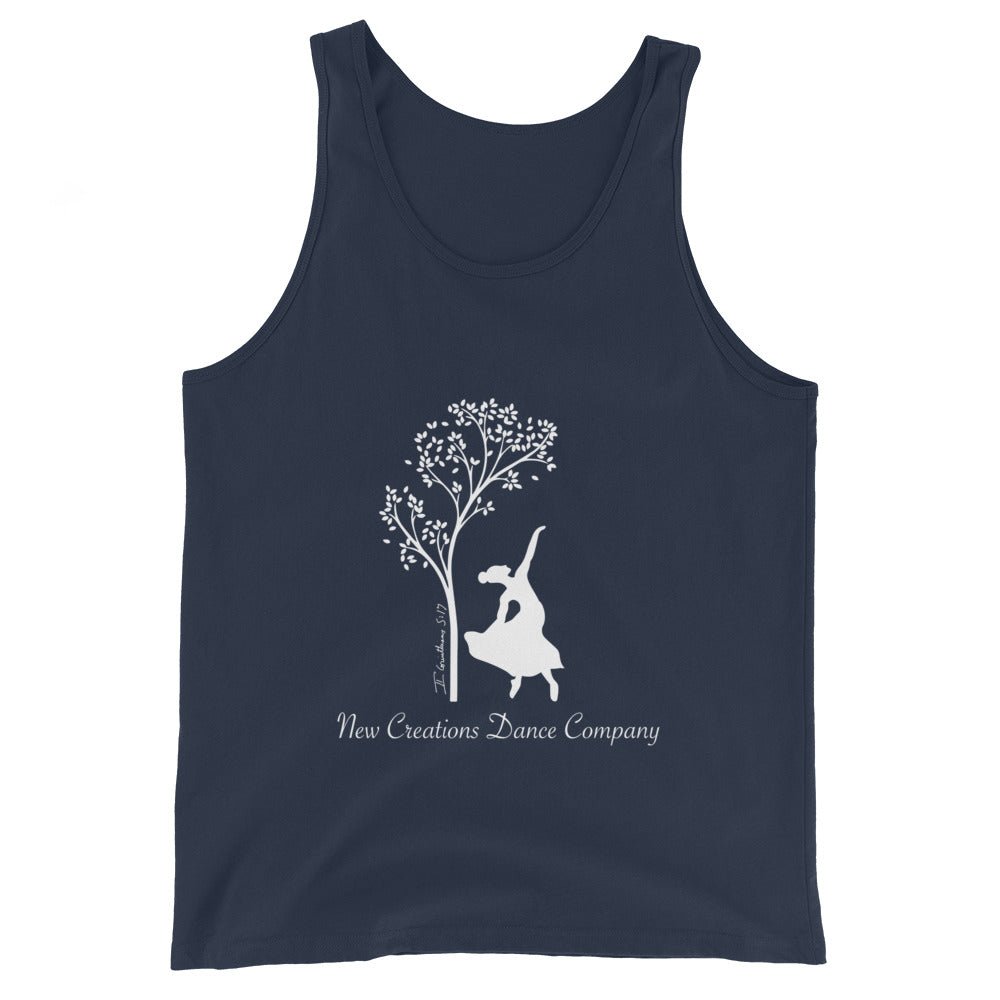 Performance | Tank Top | New Creations Dance Company | Alt Logo