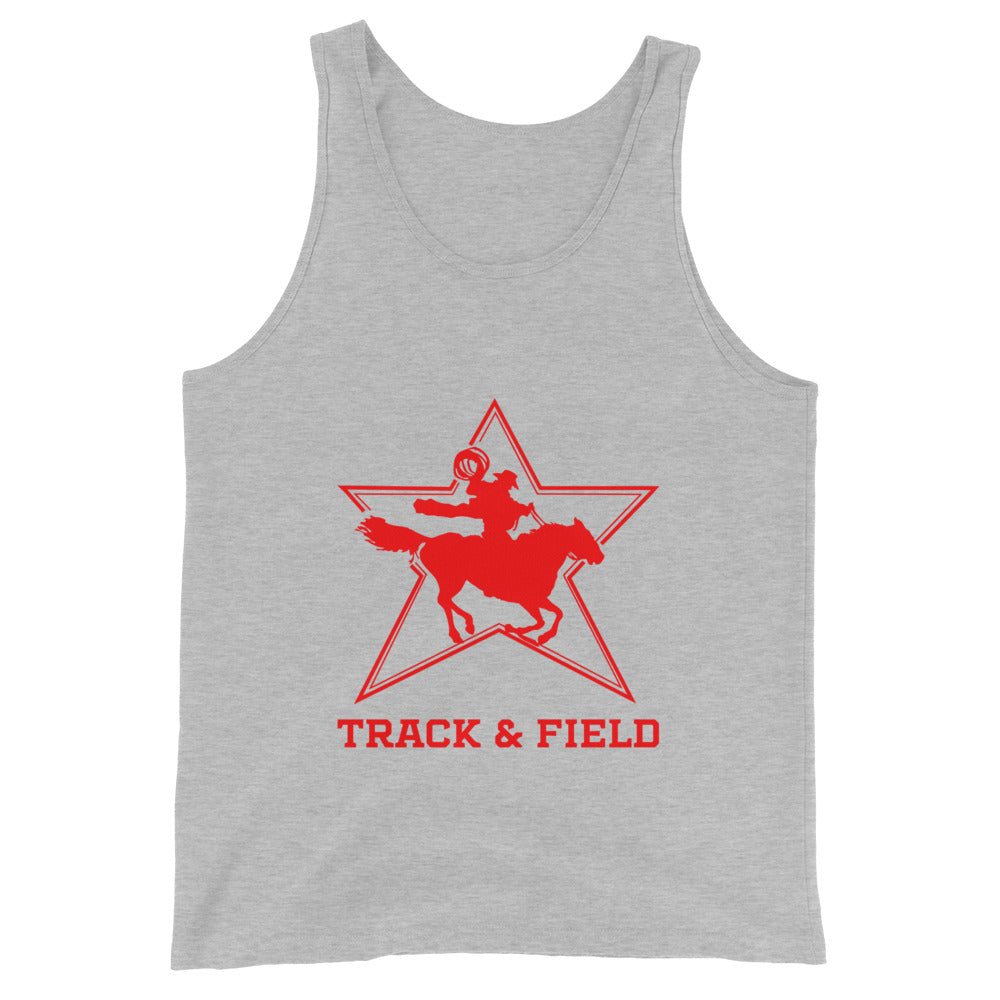 Performance | Tank Top | North Lake Track and Field | Cowboy T&F Logo