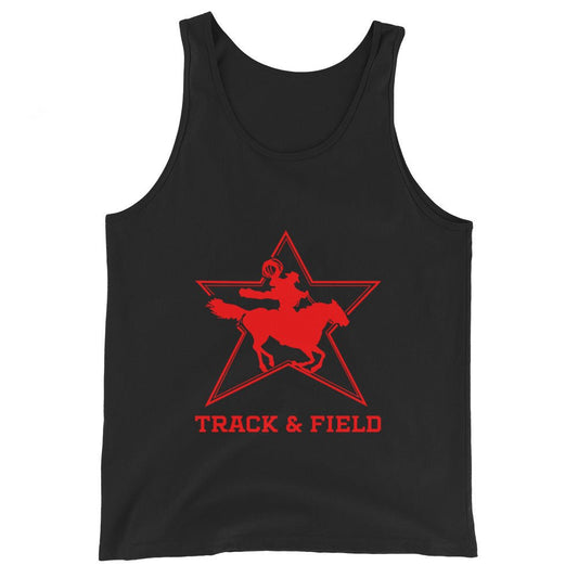 Performance | Tank Top | North Lake Track and Field | Cowboy T&F Logo