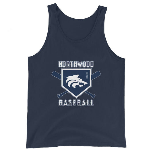 Performance | Tank Top | Northwood High School Baseball | Emblem Logo
