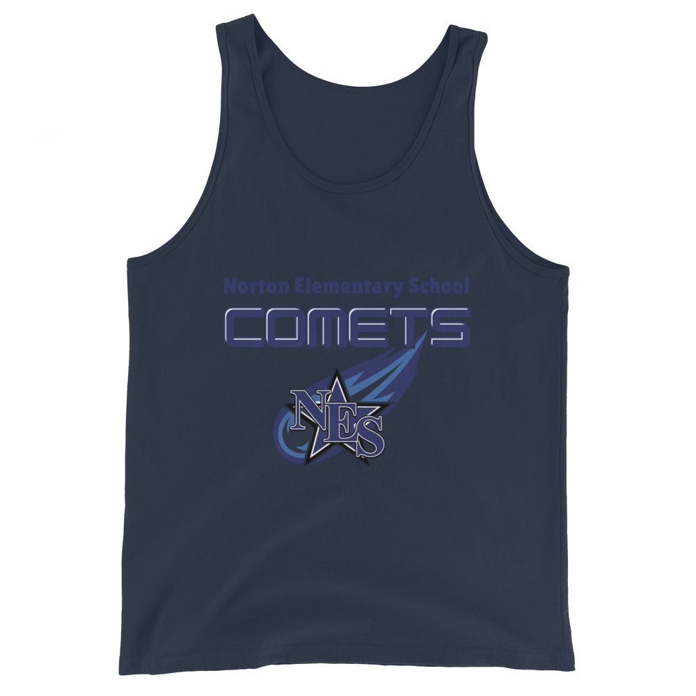 Performance | Tank Top | Norton Elementary School | Space Script Logo