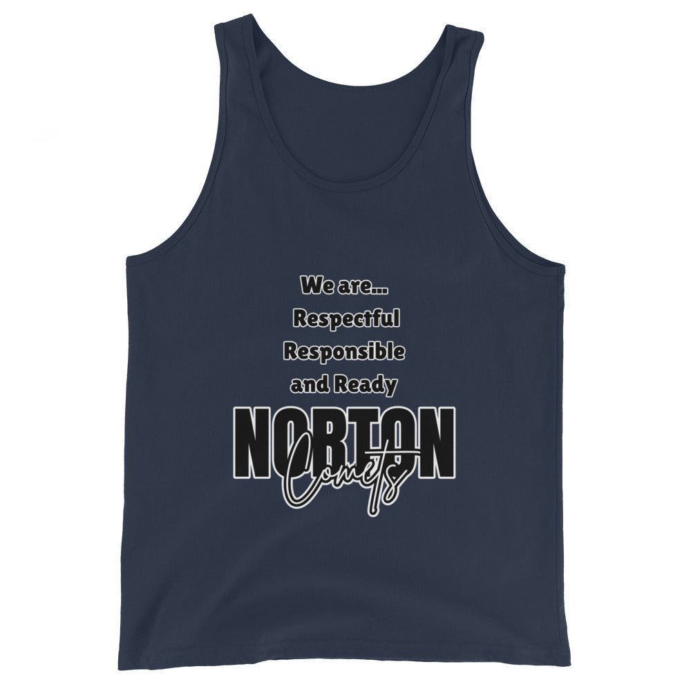 Performance | Tank Top | Norton Elementary School | We are... Logo