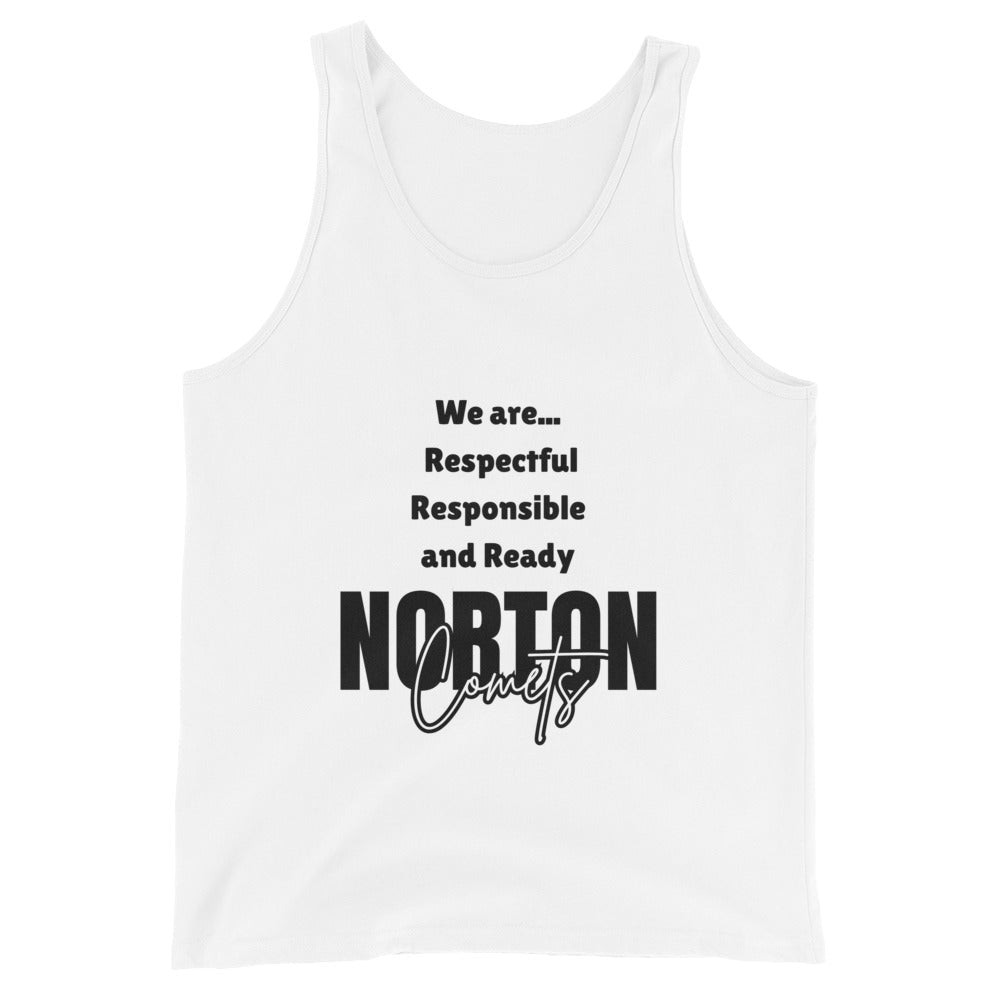 Performance | Tank Top | Norton Elementary School | We are... Logo