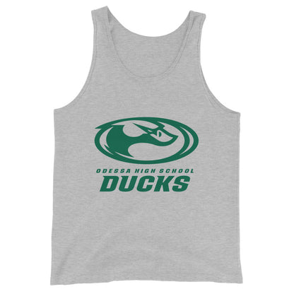Performance | Tank Top | Odessa Girls Lacrosse | Ducks Green Logo