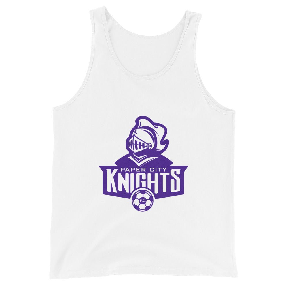Performance | Tank Top | Paper City Futbol Club | Emblem Logo
