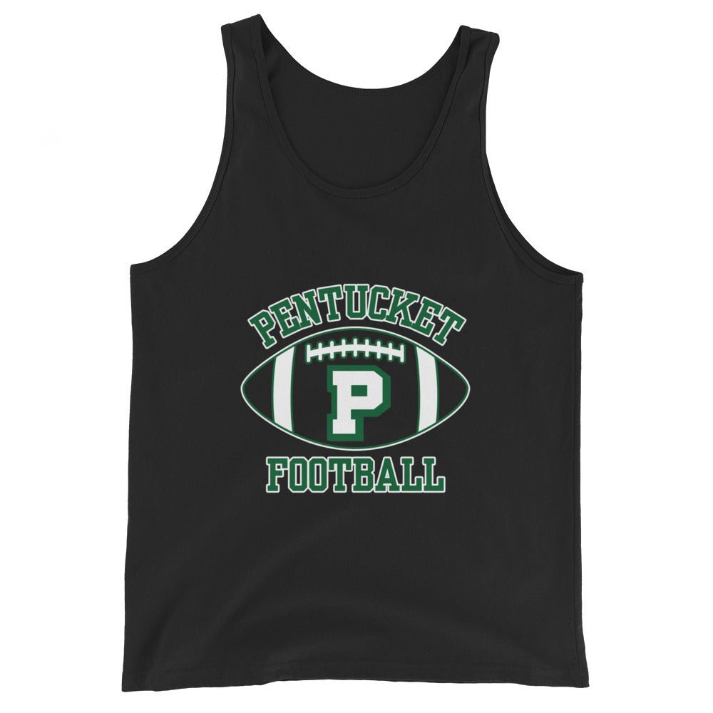 Performance | Tank Top | Pentucket Youth Football and Cheer | Varsity Badge Logo