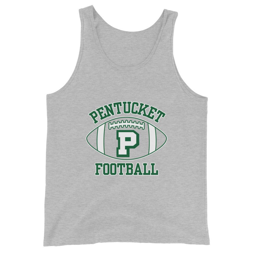 Performance | Tank Top | Pentucket Youth Football and Cheer | Varsity Badge Logo