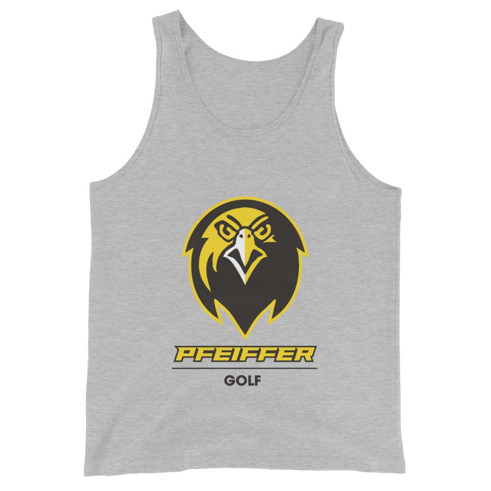 Performance | Tank Top | Pfeiffer University Golf | Falcon Logo