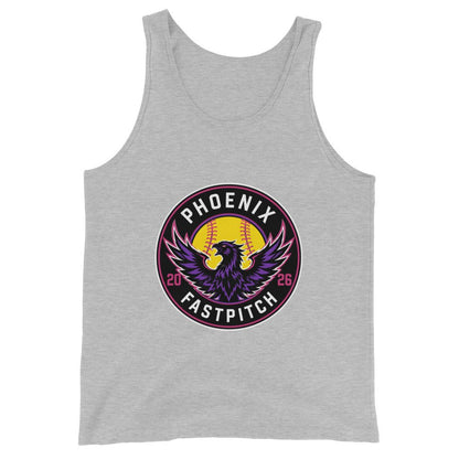 Performance | Tank Top | Phoenix Fastpitch | Badge Logo